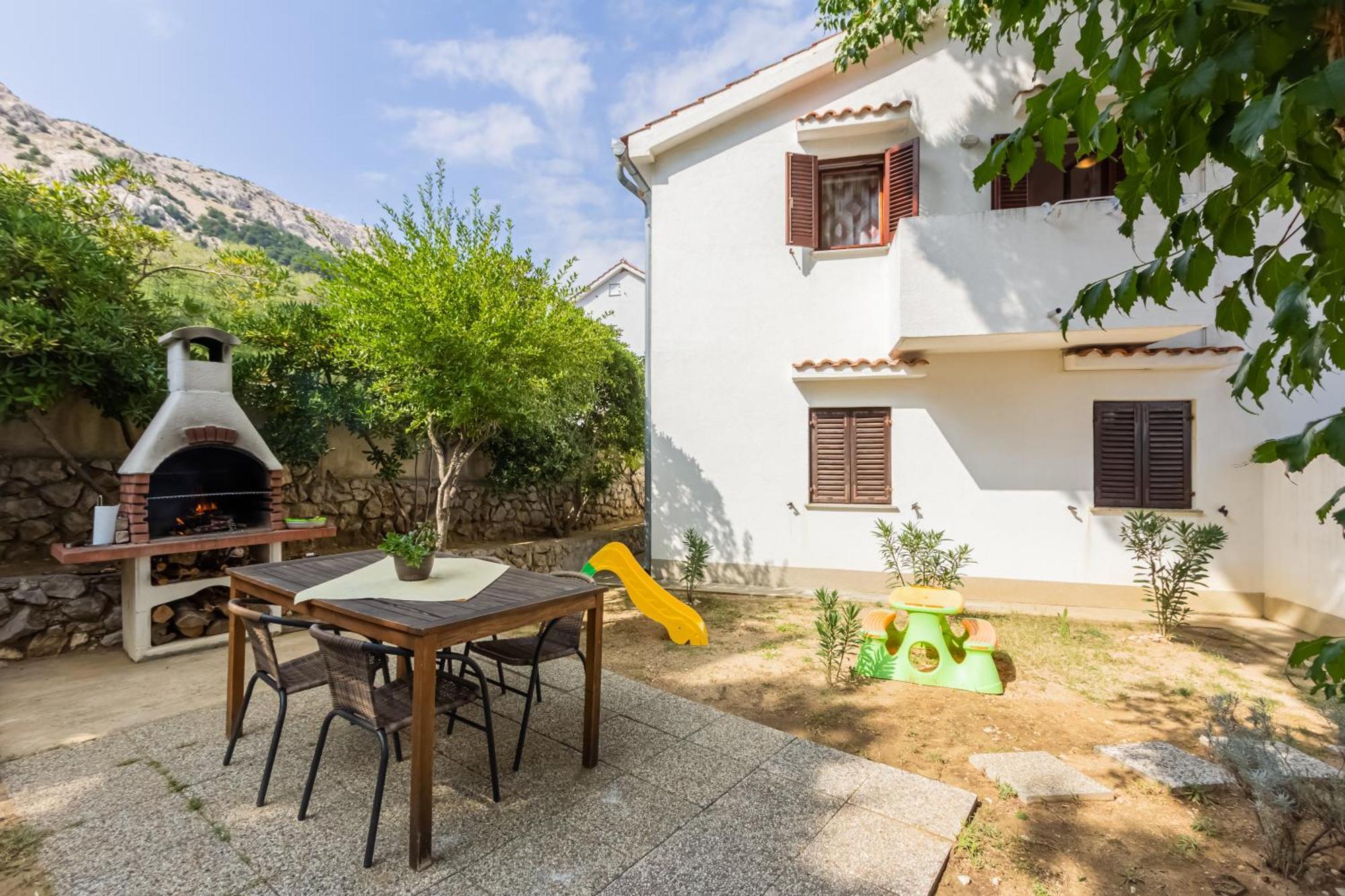 Apartmani Mw, Plavi Apartman バスカ エクステリア 写真