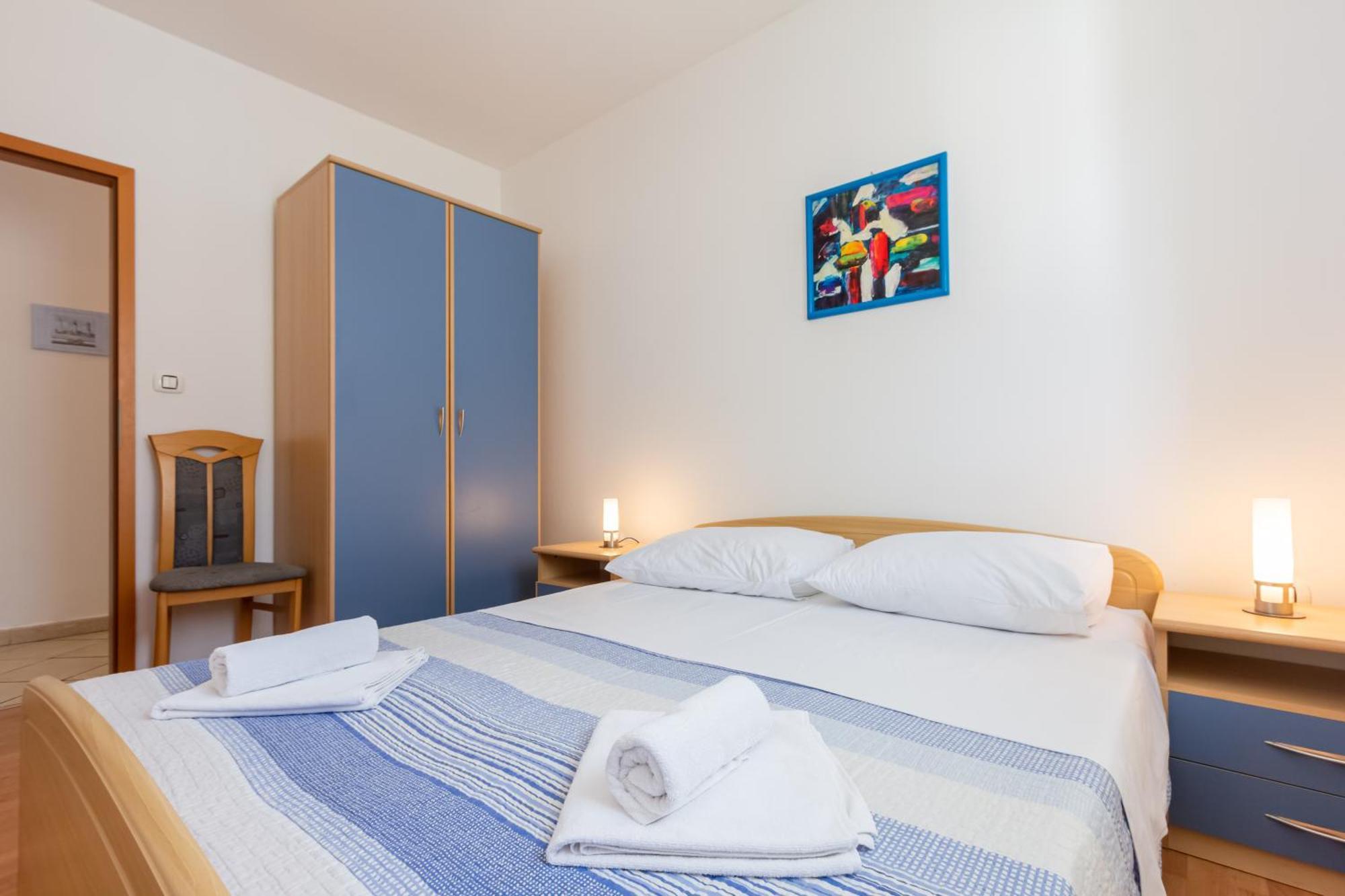 Apartmani Mw, Plavi Apartman バスカ エクステリア 写真